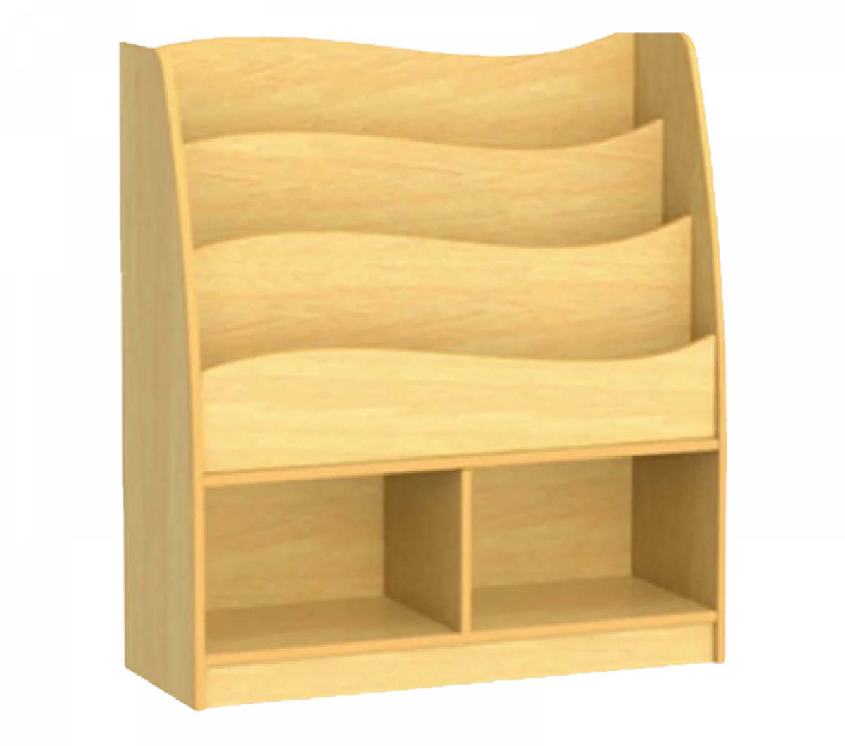 Wooden Library Shelf CWKG72
