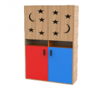 Rubberwood Teachers Cupboard